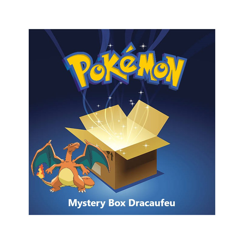 Mystery Box POKEMON Dracaufeu - Taille standard